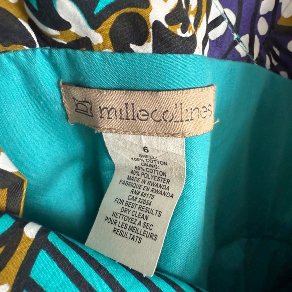 Anthropologie Dress Size 6 by Mille Collines 100% Cotton - like new - Picture 6 of 6